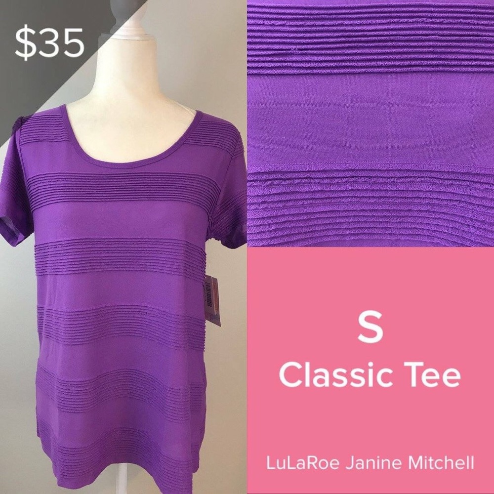 Small LuLaRoe Classic tee